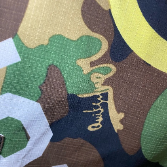 Vintage Quicksilver army & navy camo swim shorts - Picture 14 of 15